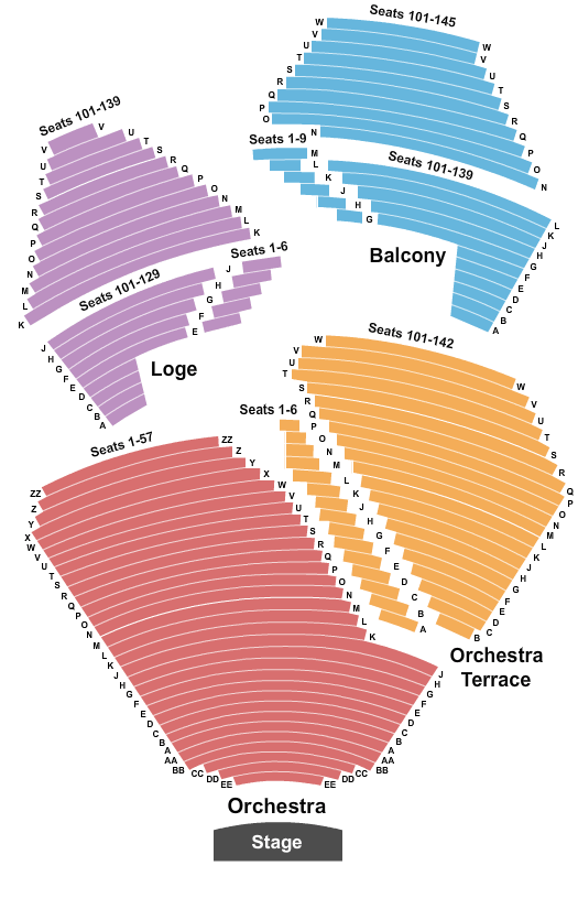 Segerstrom Center For The Arts Sound Of Music Seating Chart